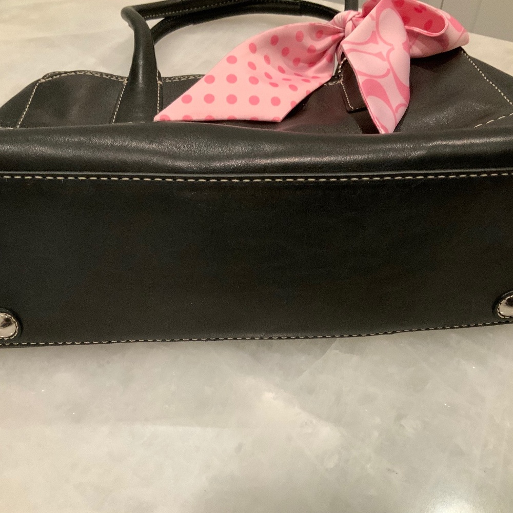 Coach Black Leather Purse